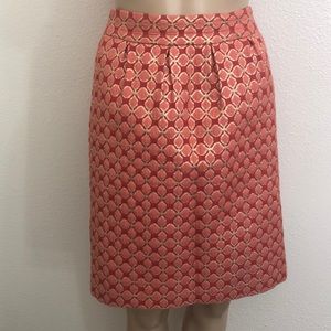 Halogen Skirt Pink & Metallic Gold